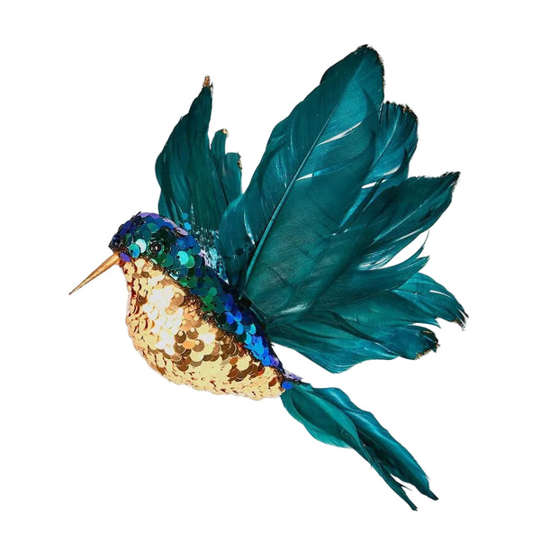 Salsan Sequin Hanging Hummingbird