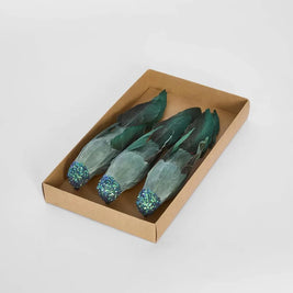 Flairine Clip on Bird Set - Green